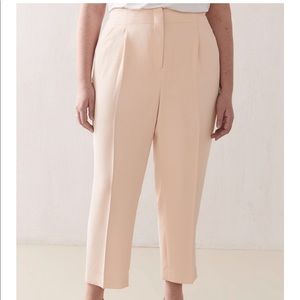 Addition Elle High-Waist Cropped Pants